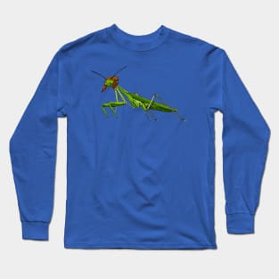 Steampunk praying mantis Long Sleeve T-Shirt